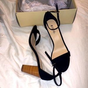 Brand new black high heels